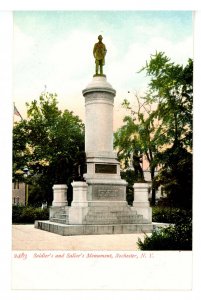 NY - Rochester. Soldiers' & Sailors' Monument