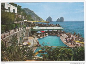 CAPRI, Italy, 1950-1970´s; La Canzone Del Mare, Swimming Pool