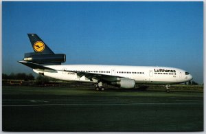 Airplane McDonnell Douglas DC-10-30 D-ADMO c/n 46965 / 245 Lufthansa Postcard