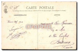 Postcard Old Botrel Lilac White