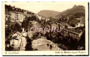 Old Postcard Saint Claude Vallee des Moulins bridge & # 39Avignon