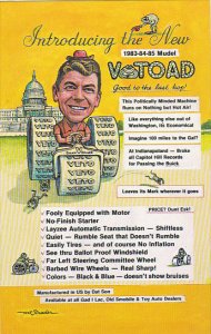 Humour Ronald Reagan Introducing The New V-Toad