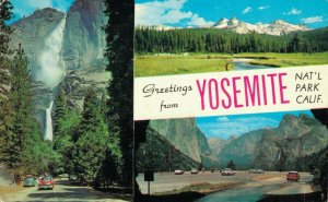 USA Yosemite National Park California Vintage Postcard 07.55