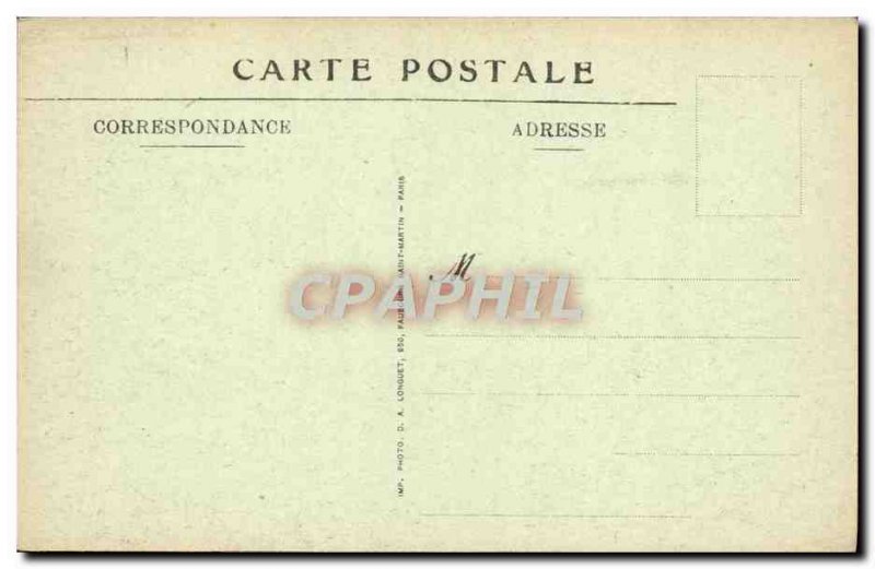 Old Postcard Paris Hotel Des coins Balance Du 17eme