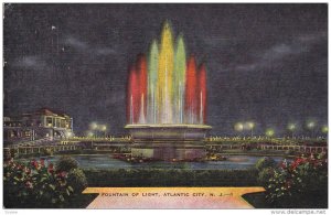 Fountain of Light, ATLANTIC CITY, New Jersey, 30-40's