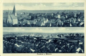 czech, MILOVIC MILOWITZ, General View (1939) Postcard