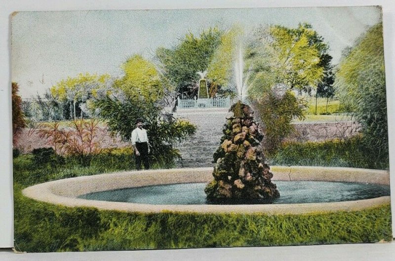 Africa Deutach-Sud-West-Afrika Park am Kriegerdenkmal Windhuk Postcard L19