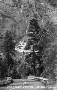 1940s Coconino Oak Creek Canyon Arizona RPPC real photo postcard 4057
