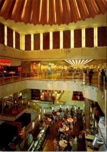 London, England BRENT CROSS SHOPPING CENTER Mall Dining/Music Store 4X6 Postcard