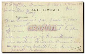 Old Postcard Interior Cosne of I st-Jacques Church