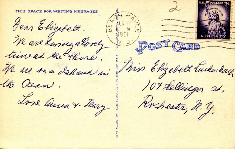 NJ - Little Egg Harbor Bay. Sailing Scene