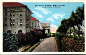 California Long Beach Hotel Virginia Sunken Gardens