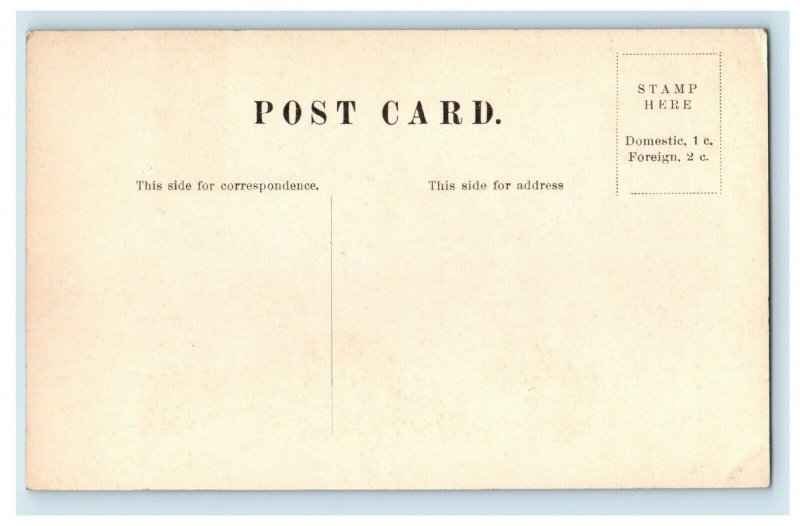 1907 Ambulance Ancon Hospital Loading Patient Canal Zone Panama Antique Postcard