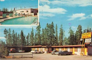 West Yellowstone Montana City Center Motel Vintage Postcard AA21591