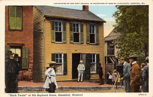 Mark Twain At His Boyhood Home Hannibal, Missouri USA Unused 