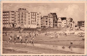 Knokke Belgium Netherlands Rubens Hotel Knokke Albert-Plage c1956 Postcard G15