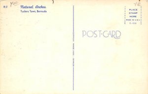 Natural Arches Tuckers Town Bermuda Postcard