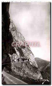 Old Postcard Pau Route Du Col d & # 39Aubisque D & # 39Argeles the collar