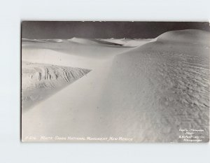 Postcard White Sands National Monument, New Mexico