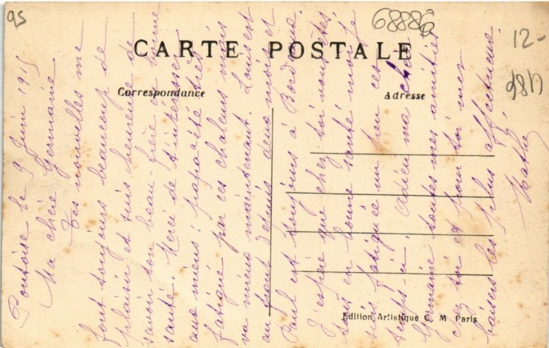 CPA PONTOISE - Les Yachts sur l'Oise au Bras de Pothuis (68886)