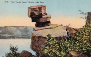 Wisconsin Devils Lake The Turks Head Rock