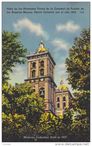 Mexican Cathedral, Built in 1533, Mexico, 30-40s