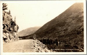 RPPC View of Berthoud Pass Highway, CO Vintage Postcard S37