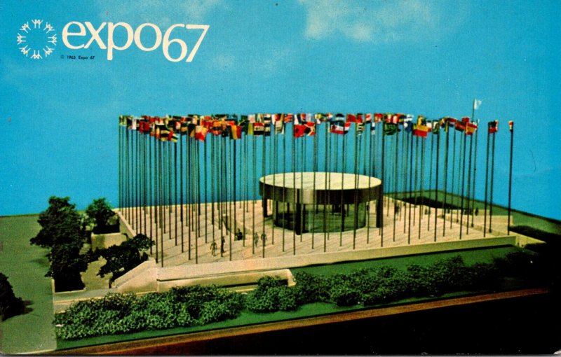 Canada Montreal Expo67 Pavilion Of The United Nations