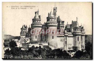 Old Postcard Chateau de Pierrefonds Chapel Approval