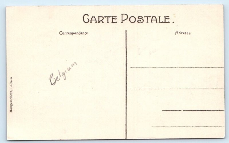 LAEKEN Le Pavillon Chinois BRUSSELS Belgium Postcard