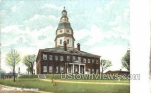 State House in Annapolis, Maryland