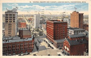 Central Square, Viaduct Youngstown, Ohio OH