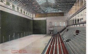 Cuba Habana Jai Alai fronton Interior 1923