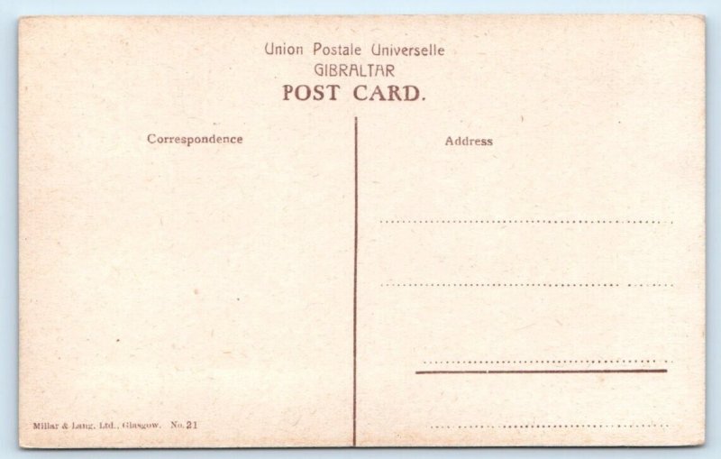 GIBRALTAR Casemates Barracks Postcard