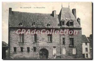 Old Postcard Alencon Maison D'Oze
