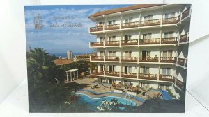 Vintage Postcard Hotel Apartamentos La Carabela Puerto de la Cruz Tenerife 1990