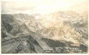 Montana Billings Top of the World Beartooth Mountains Postcard 22-8492