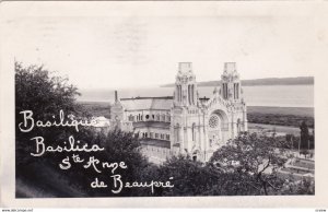 RP: St. Anne de Beaupre , QUEBEC, Canada, PU-1948; Basilique, Basilica