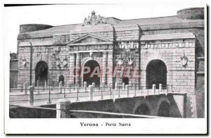 Postcard Old Verona Porta Nuova