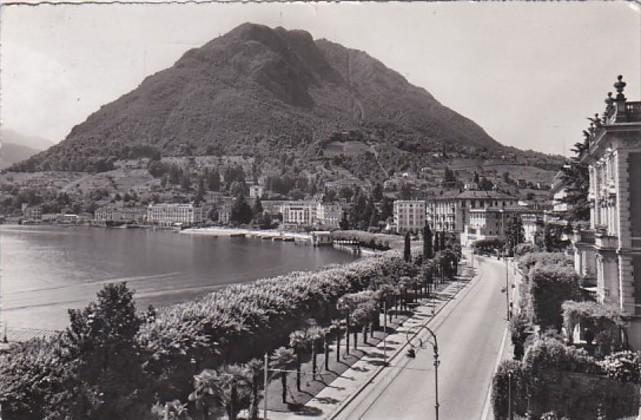 Switzerland Lugano Monte San Salvatore 1956 Photo