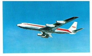 Trans World Airlines Star Stream Airline Issued Airplane Postcard