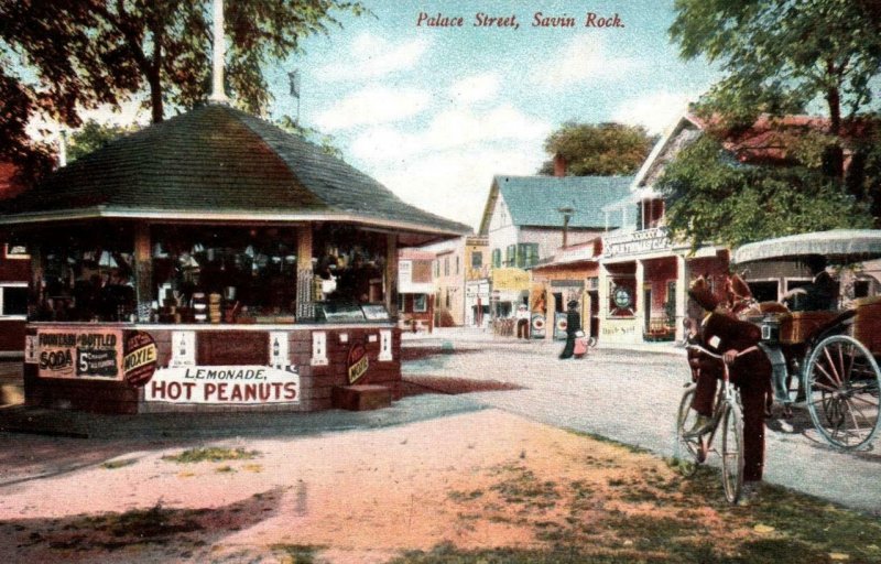 West Haven, Connecticut - Hot Peanuts & Lemonade on Palace St., at Savin Rock