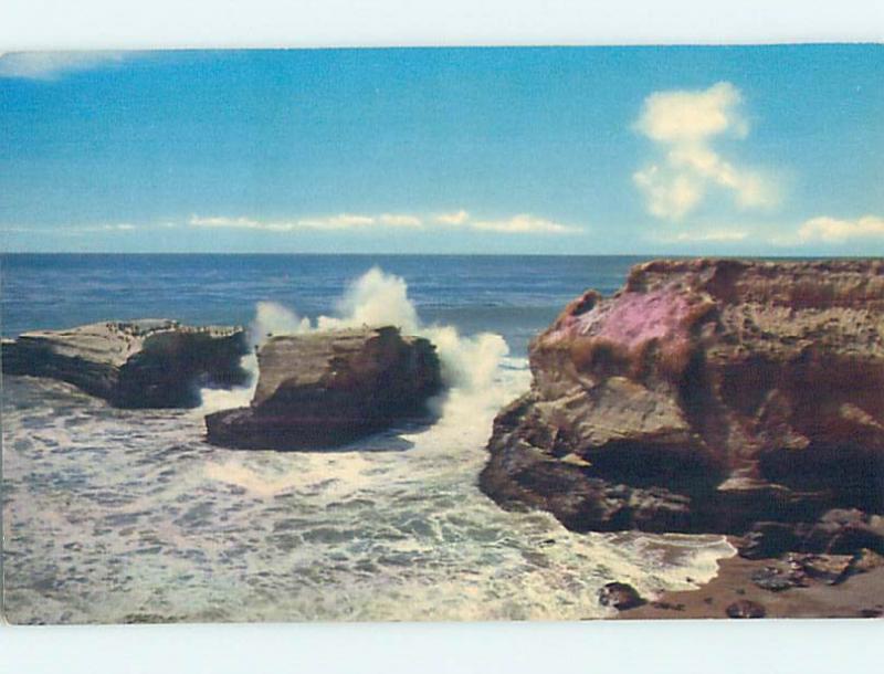 Unused Pre-1980 WATER SCENE Santa Cruz California CA hk2438@