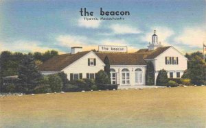 The Beacon Restaurant Hyannis Cape Cod Massachusetts 1940s linen postcard