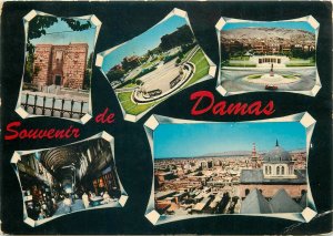 Postcard Syria Damscus several views