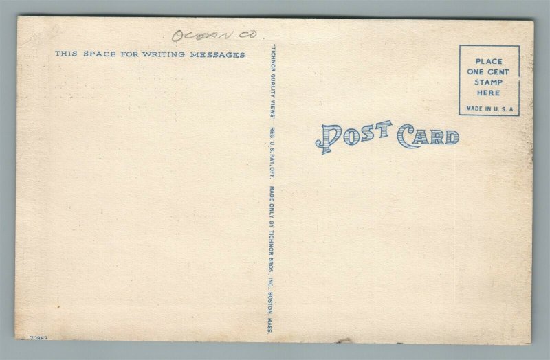 TOMS RIVER NJ HUDDY PARK VINTAGE POSTCARD