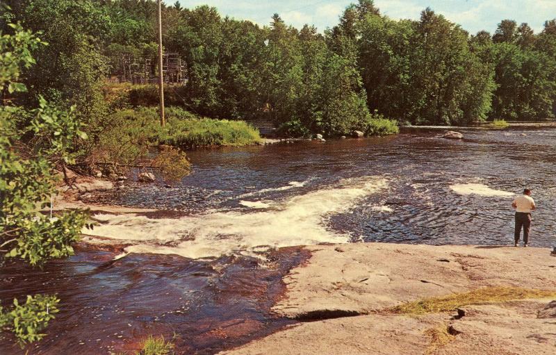 US    PC1138 KESKENA FALLS ON WOLF RIVER