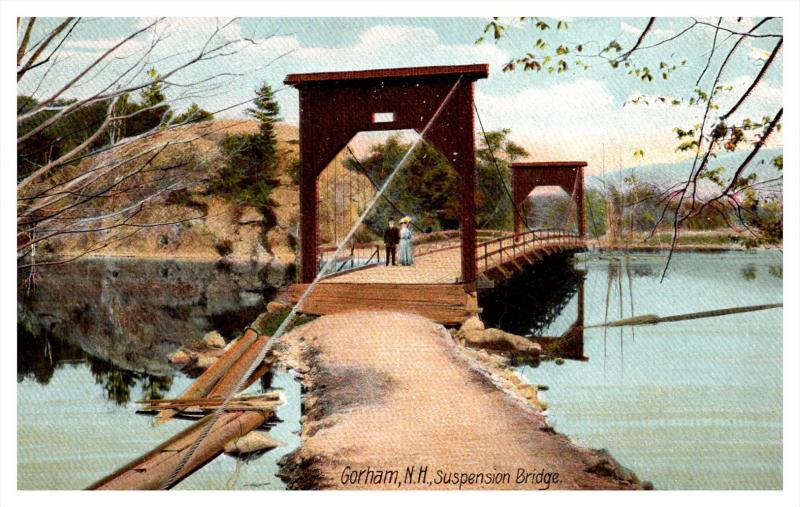 New Hampshire  Gorham  Suspension Bridge