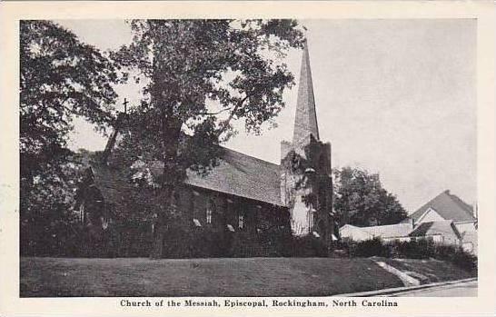 North Carolina Rockingham Church Of The Messiah Episcopal