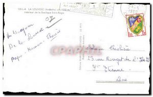 Old Postcard Louvesc Ardeche alt 1050m Interior of St. Basillque the PRODUCT
